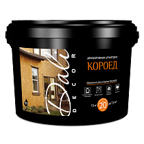 Штукатурка декорат. "DALI-DEKOR" "КОРОЕД" XL-K 15кг (среднезернистая) 30012