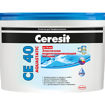 Затирка №58   AQUASTATIC CE40 Темно-коричневая ведро 2кг (1/12) 28615