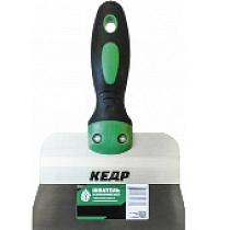 Шпатель фасадный нержав 300мм двухкомп ручка  КЕДР 111-0300 58201