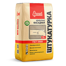 Штукатурка Фасадная (цементная) Старатели 25кг (63шт) 59814