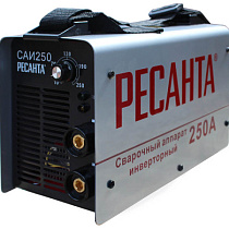 Сварочный аппарат инверторный САИ-250 (10-250А, 1,6-6,0мм, макс. ток 35А) Ресанта 31179