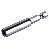 Адаптер STAYER для бит цельный магнитный 60мм 17605