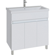 Тумба Квадро 80 + умывальник Фостер 80 64783