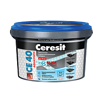 Затирка №52 AQUASTATIC СЕ40 Какао ведро 2кг "CERESIT" 59253