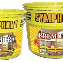 Симфония / Краска в/э Премьера А п/гл 1/0,9л. (с эфф. пластика) 54604