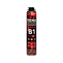 Пена монтажная "MASTERTEKS B1 PRO "профи 750 мл огнеупорная (1/12) 72963