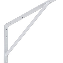 Кронштейн стальной усиленный (плоский) 200х300 белый WSWP 300 14268