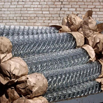 Сетка 'Рабица' оцинкованная, 1,5 м, ячейка 50 х 50 мм, D - 1,5 кв. мм 7 кг/шт 23036