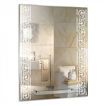 Зеркало Барокко 535х685 с полкой MIXLINE 67644