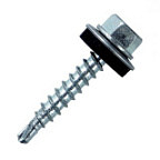 Саморез кровельный оцинкованный со сверлом