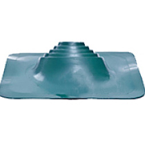 Проходка кровельная угловая №1 d 75х200 цв.зеленый 34842