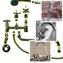 Ремкомплект для имп. смесителей "Сантехник №5" 55781