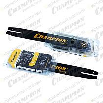 Набор шина CHAMPION 14РМ 35см + 2 цепи 50зв 41135
