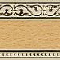 Бленда Монарх 7см ясный дуб/золото 42524