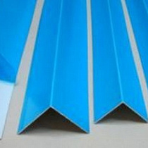 Угол 80*80*3000мм ПВХ БЕЛЫЙ в защитной пленке 08221