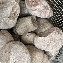 Ландшафтный камень Розовый Валун фр.100-150мм 59016