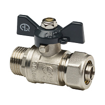 Кран шаровый для м/п 1/2"х16 ш/ц VALFEX 54089