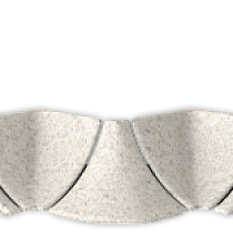 Набор комплектующих к плинтусу для столешницы "Идеал" 548/Лофт серый 74370