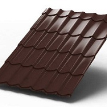 Металлочерепица МП Монтеррей (PURETAN-20-RR 32-0,5) 65449