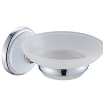 Держатель с мыльницей хром/белый E3802 66543