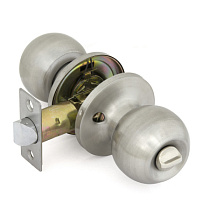 Защелка ФЗ 6072 SN BK Матовый никель с фиксатором 73210