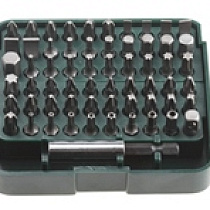 Набор KRAFTOOL Биты c адапт в пластик боксе 61 предмет 32651