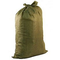 Мешок 95 х 55 мм, 60 г, зелёный 34160