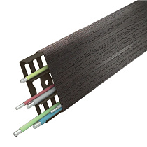 Наличник Деконика 70мм 2,2м Венге темный 303 71020