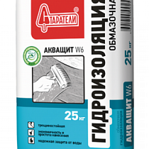 Гидроизоляция обмазочная АКВАЩИТ W6 25кг Старатели 56223