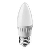 Лампа светодиодная LED 6вт E27 белый свеча ОНЛАЙТ 71631 47663