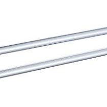 Полотенцедержатель 2 рога хром/белый E3801-2 66537